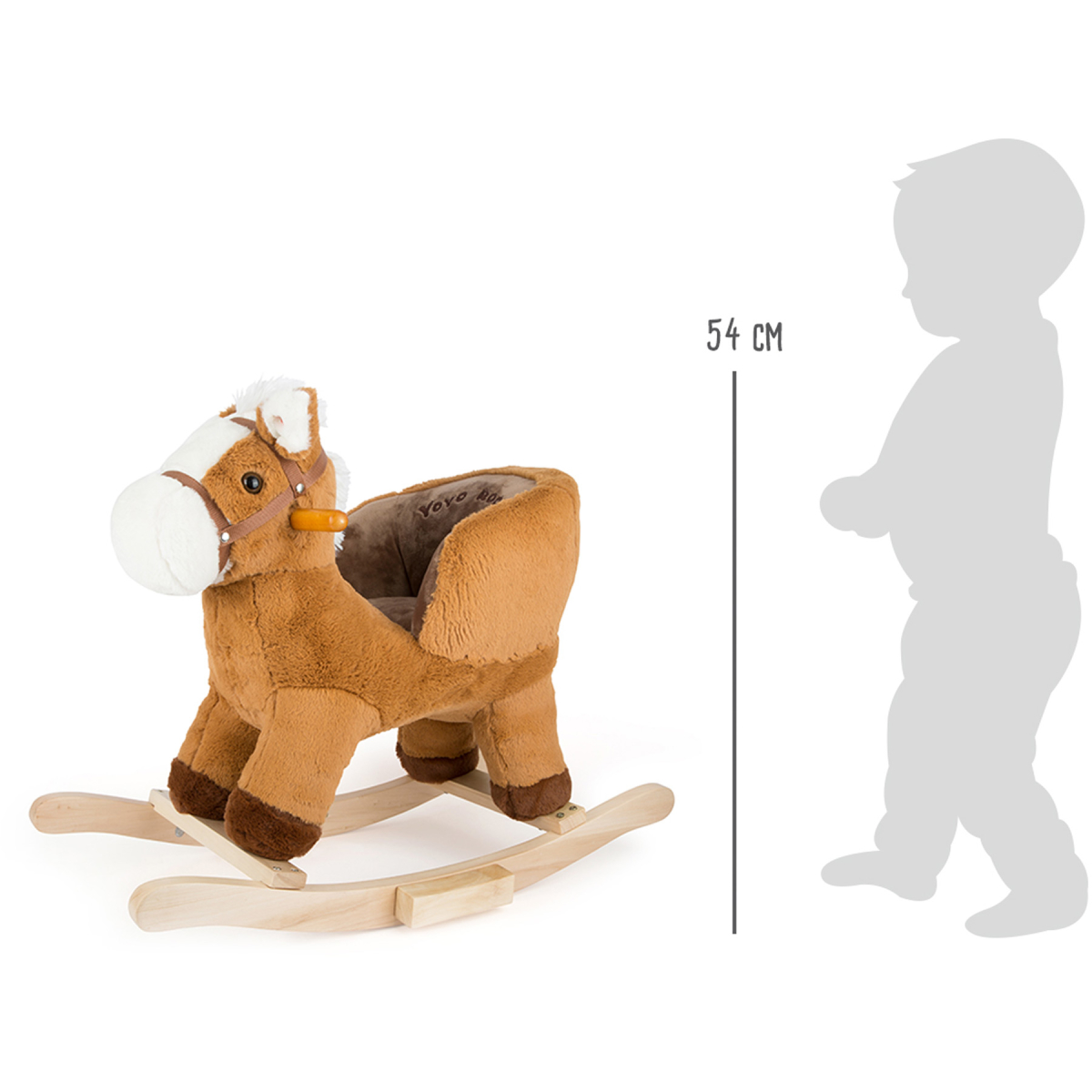 ROCKING HORSE WITH SEAT