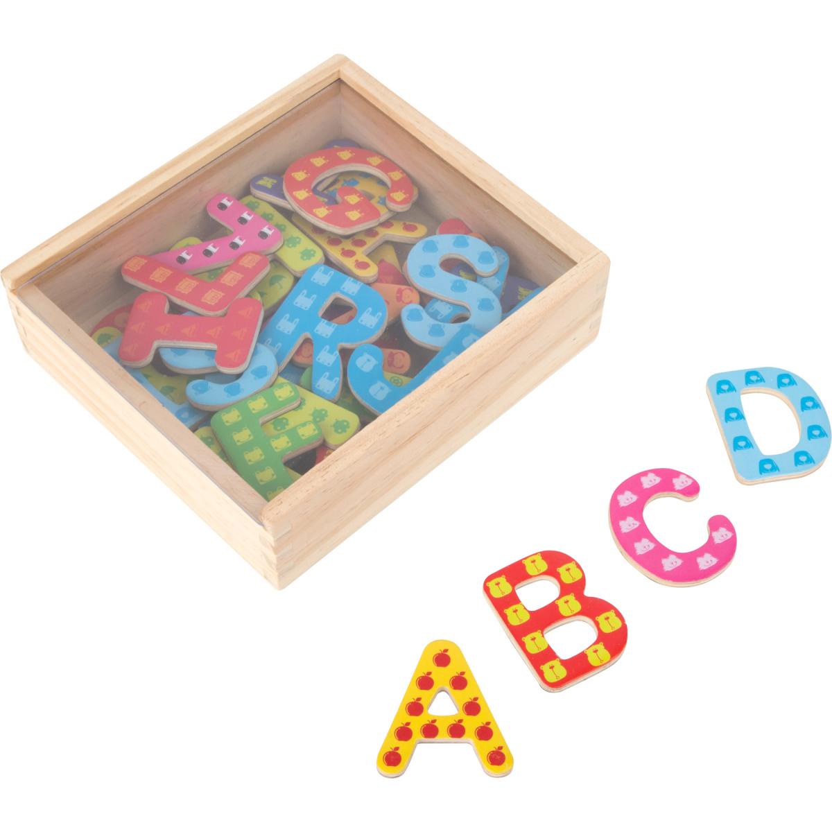 Colourful Magnetic Letters