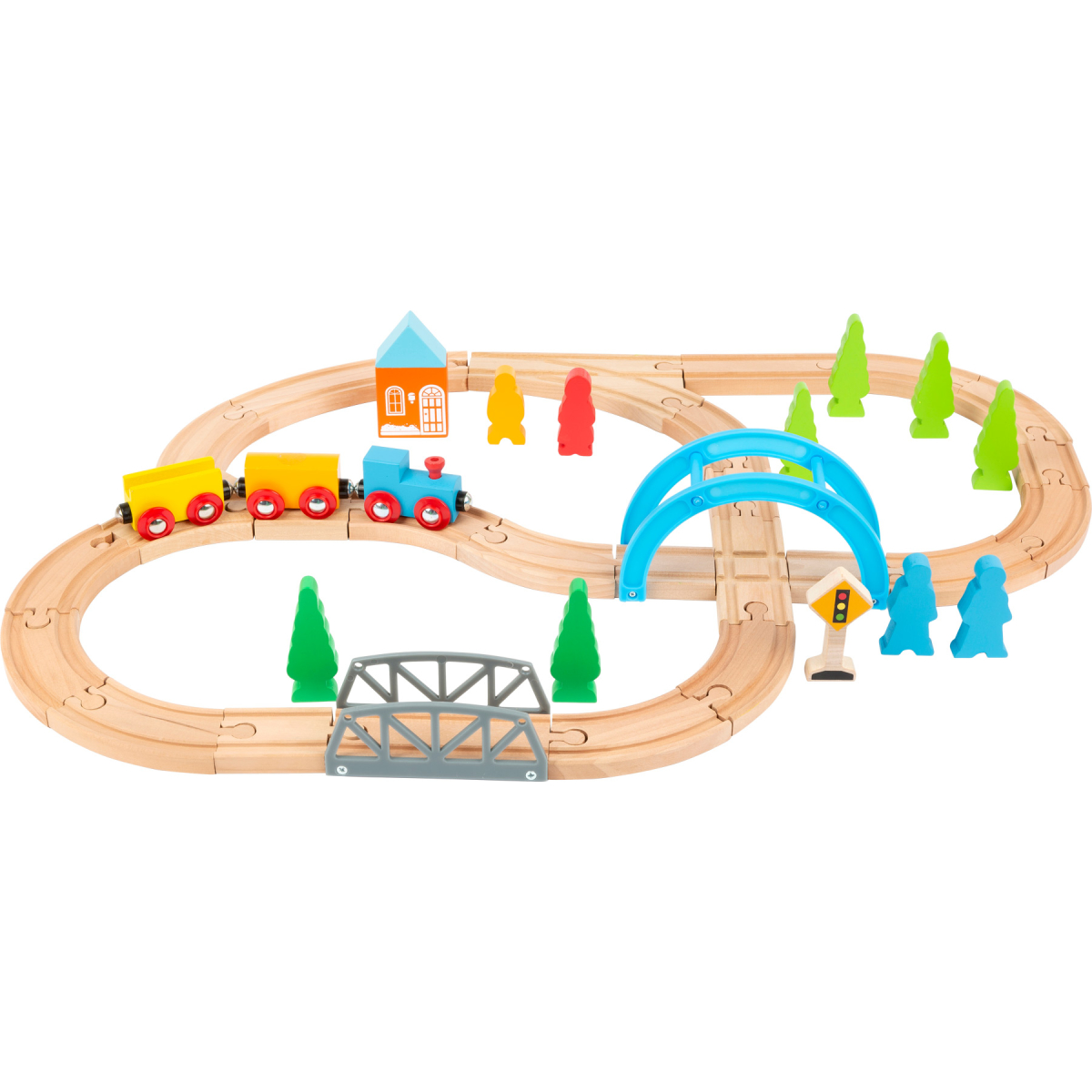 Big Journey Wooden Toy Train