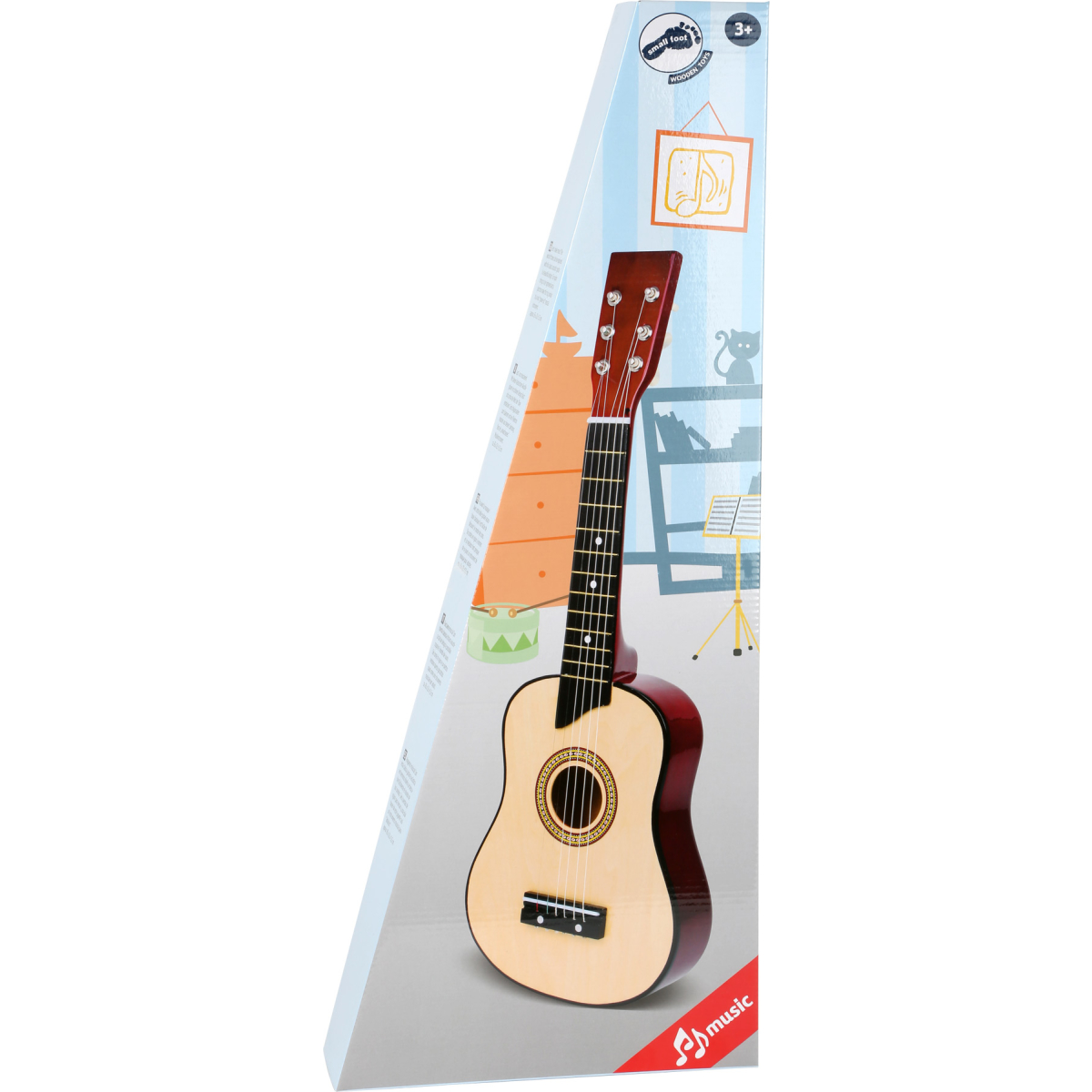 3307_legler_small_foot_Gitarre_Natur_Verpackung Guitar Natural