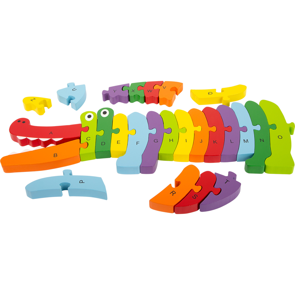 Puzzle Crocodile Abc