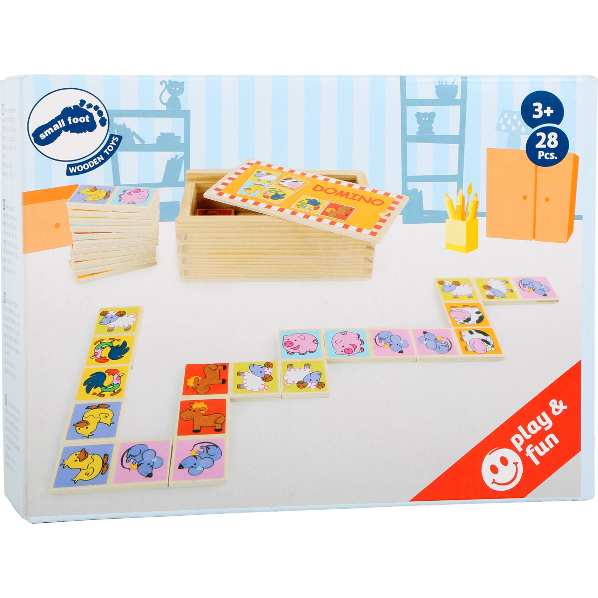 Domino Game Zoo Animals