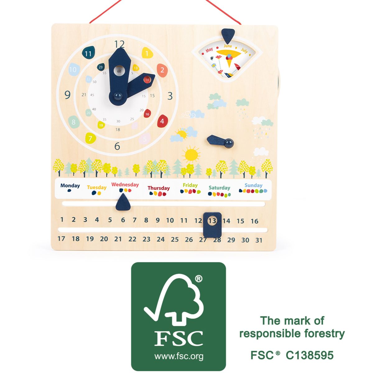 11625_legler_small_foot_lerntafel_educate_FSC LEARNING BOARD EDUCATE