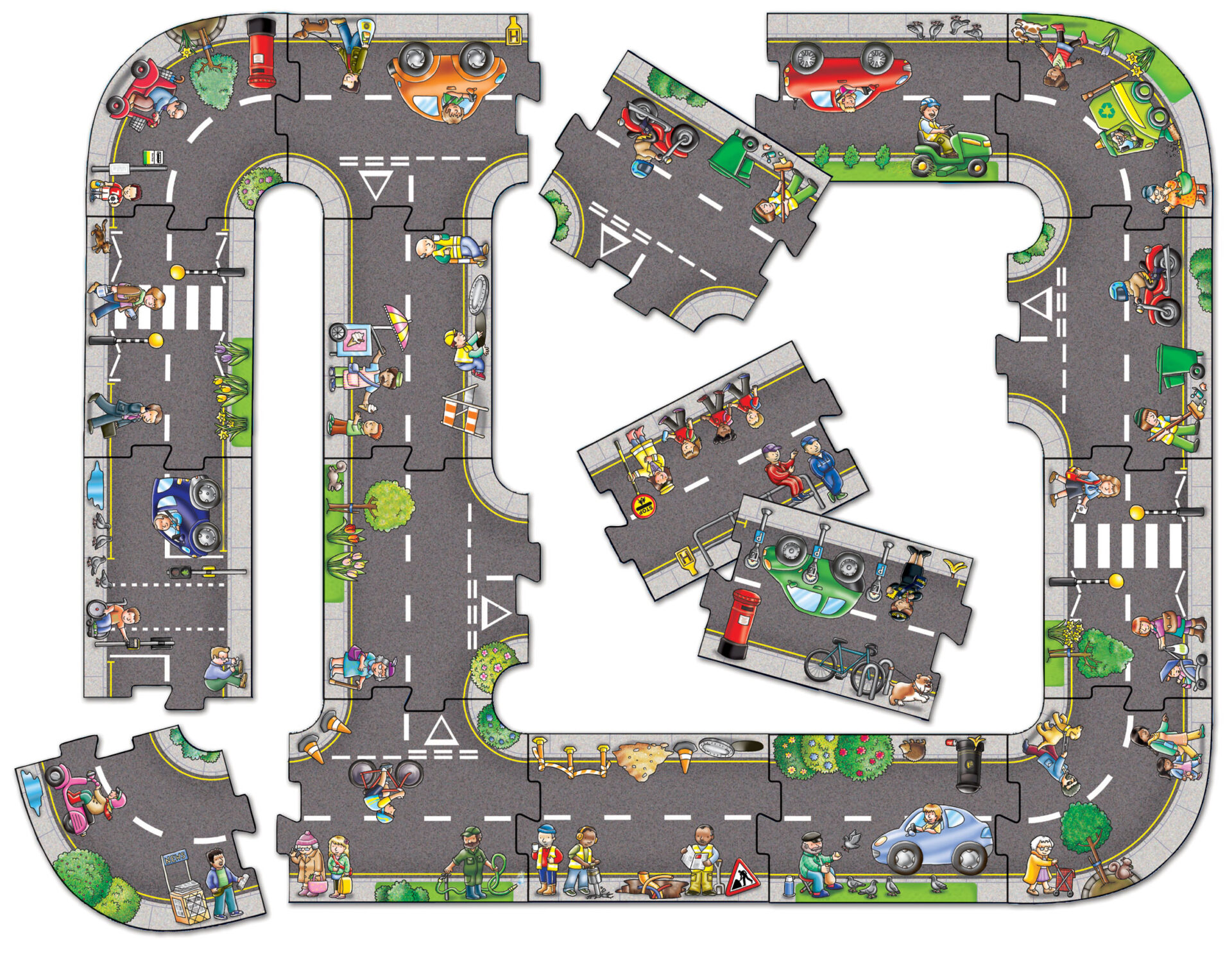 Giant Road Jigsaw