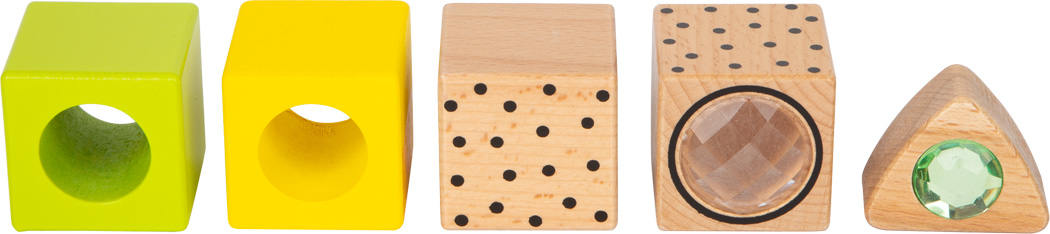 Wooden Building Blocks Fantasy World