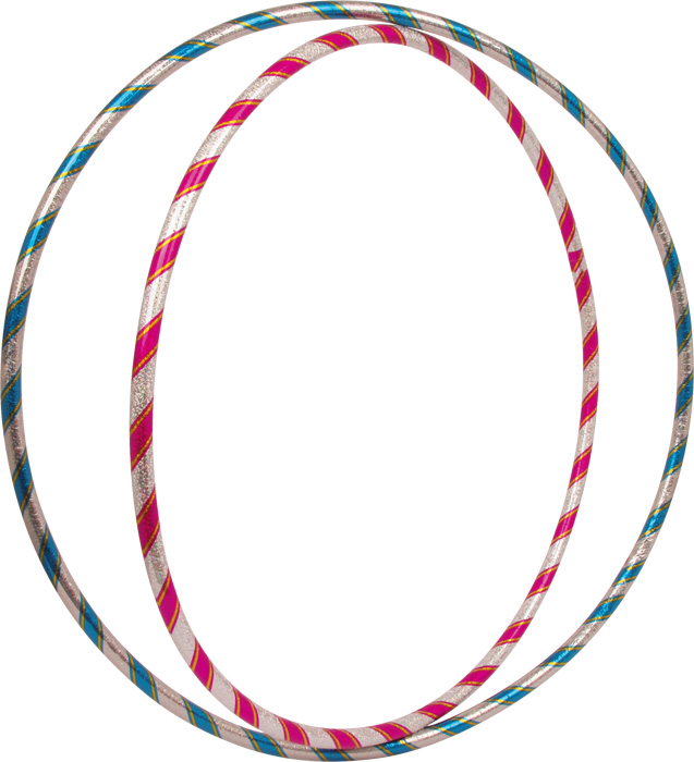 Hula Hoops "Glitter" / 1 cope