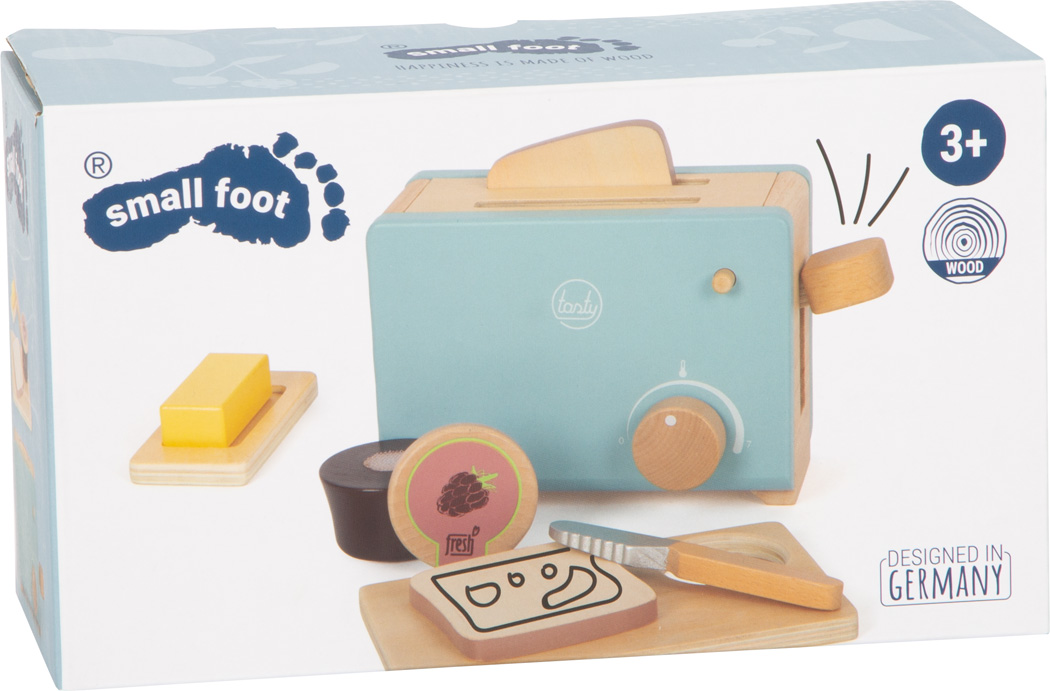 12246_legler_small_foot_Toaster_Set_tasty_Verpackung_20220209 Toaster Set "tasty?