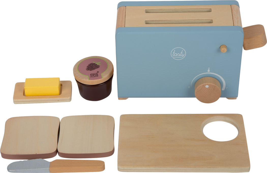 12246_legler_small_foot_Toaster_set_Tasty_f_20211011 Toaster Set "tasty?