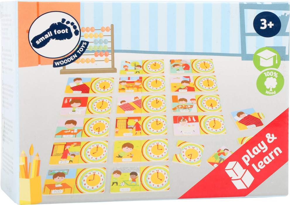TELLING TIME LEARNING PUZZLE