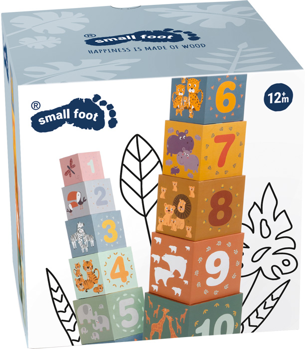 Stacking Cubes "Safari"