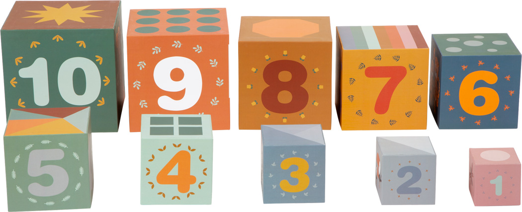 11957_legler_small_foot_Stapelwuerfel_Safari_d Stacking Cubes "Safari"