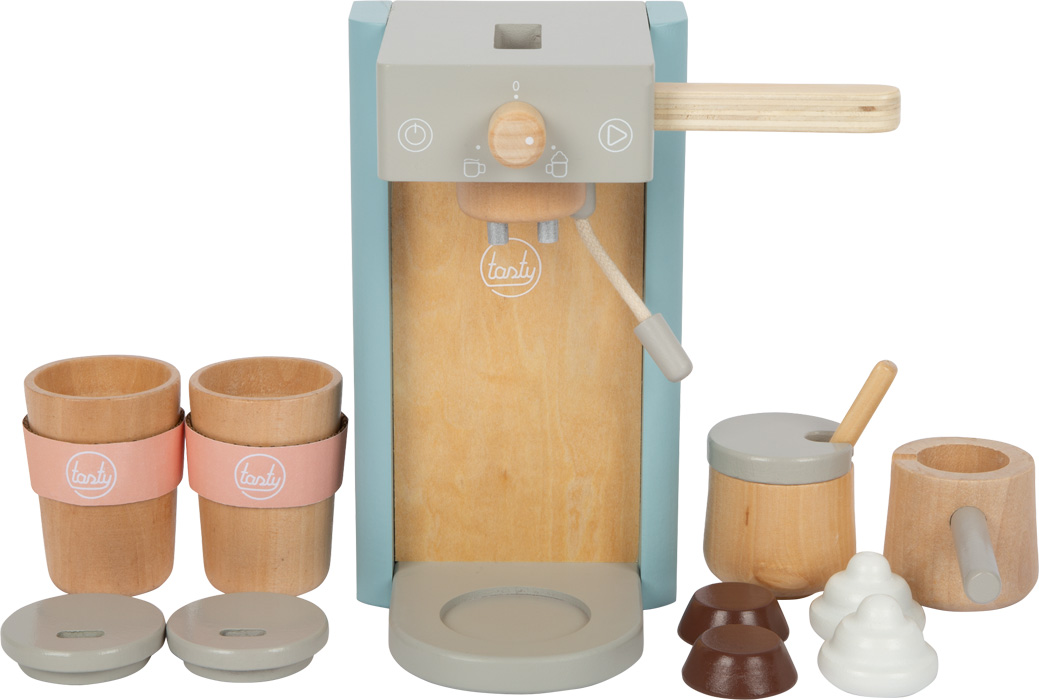 12247_legler_small_foot_Kaffeemaschinen_Set_Tasty_j_20211011 Coffee Machine Set "tasty"