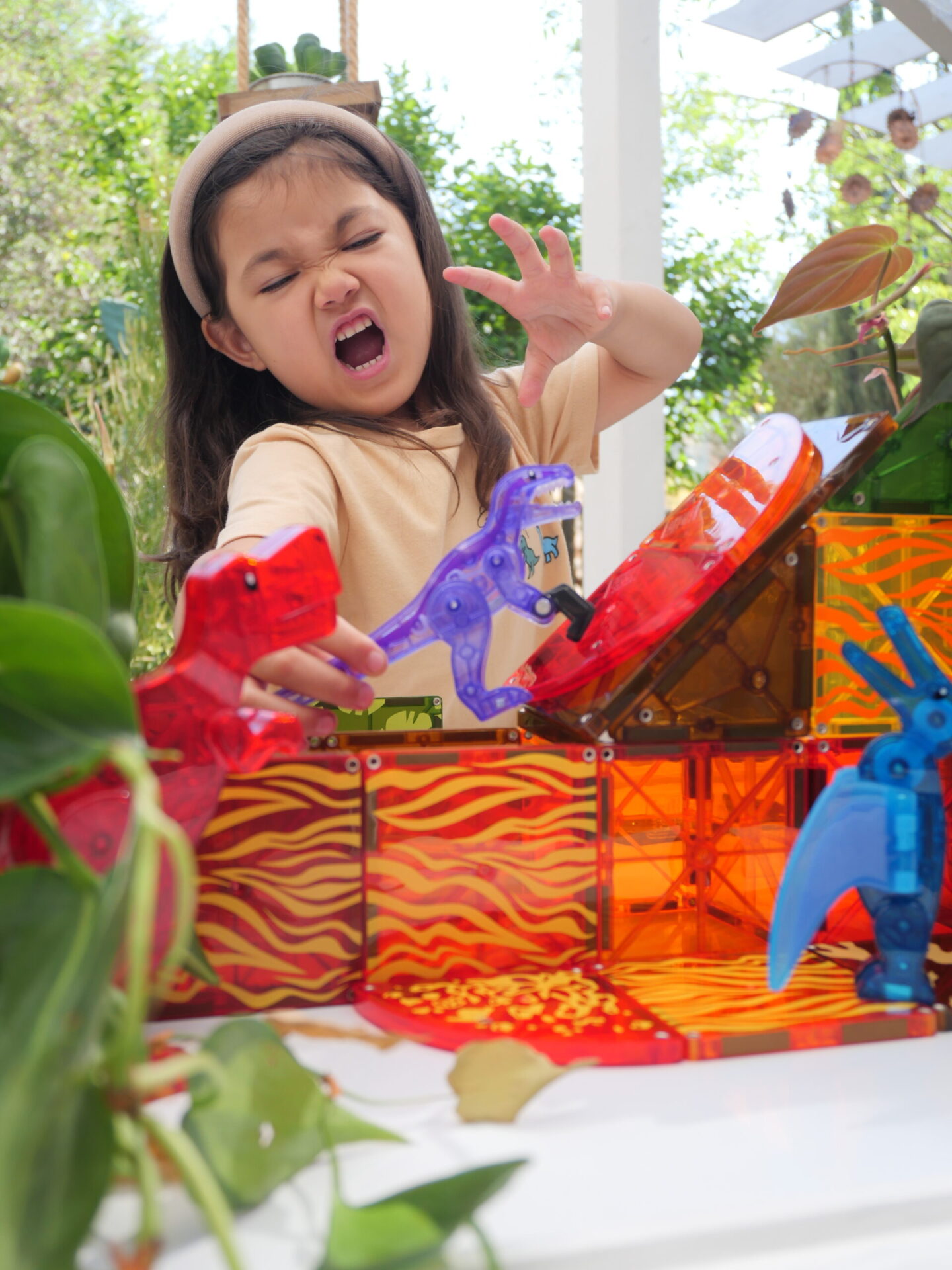 Dino World 40-Piece Set Magna-Tiles