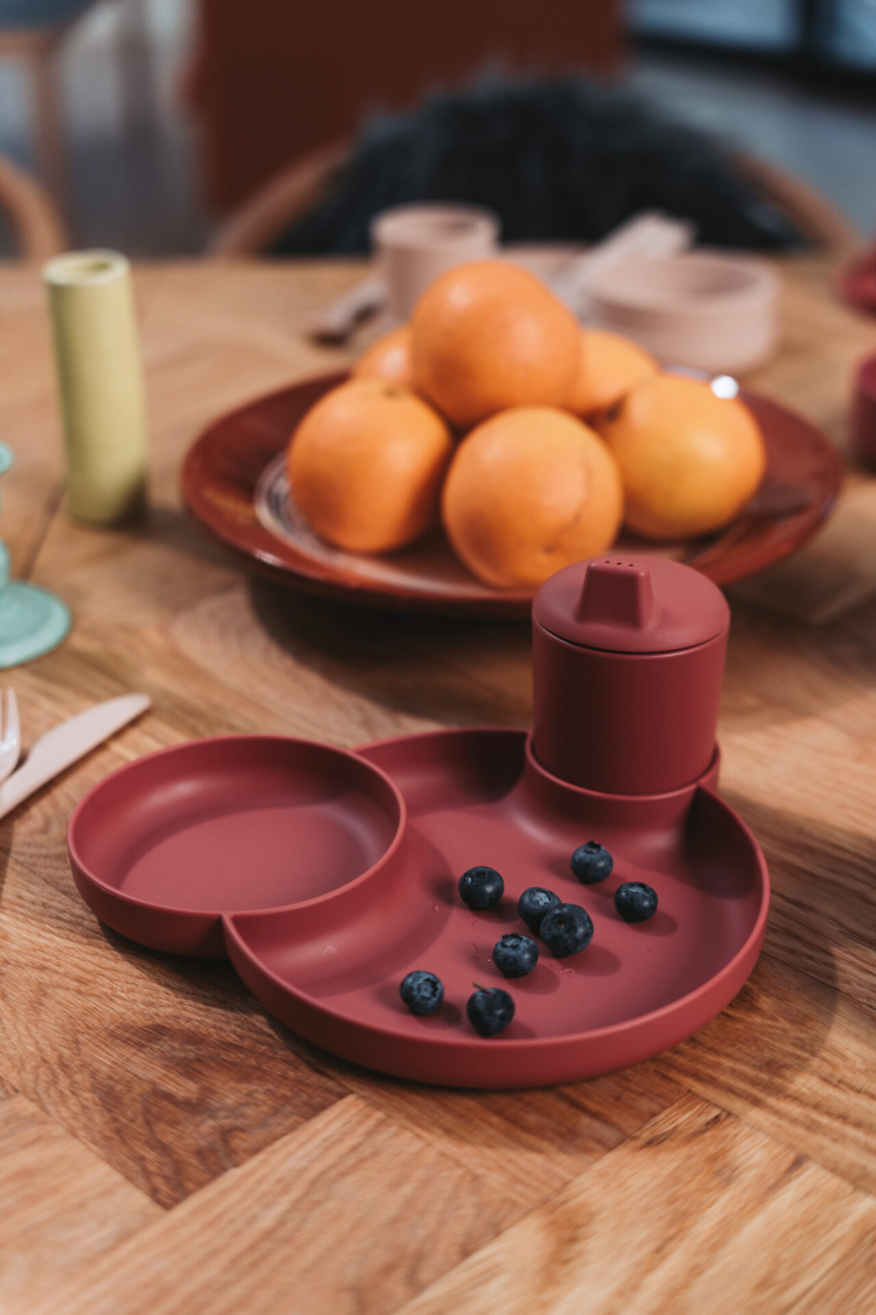 TINY BIOBASED DINNER GIFT SET - RED