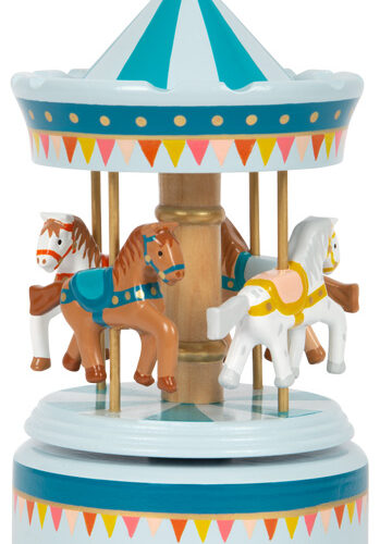Musical Box Horse Carousel Circus