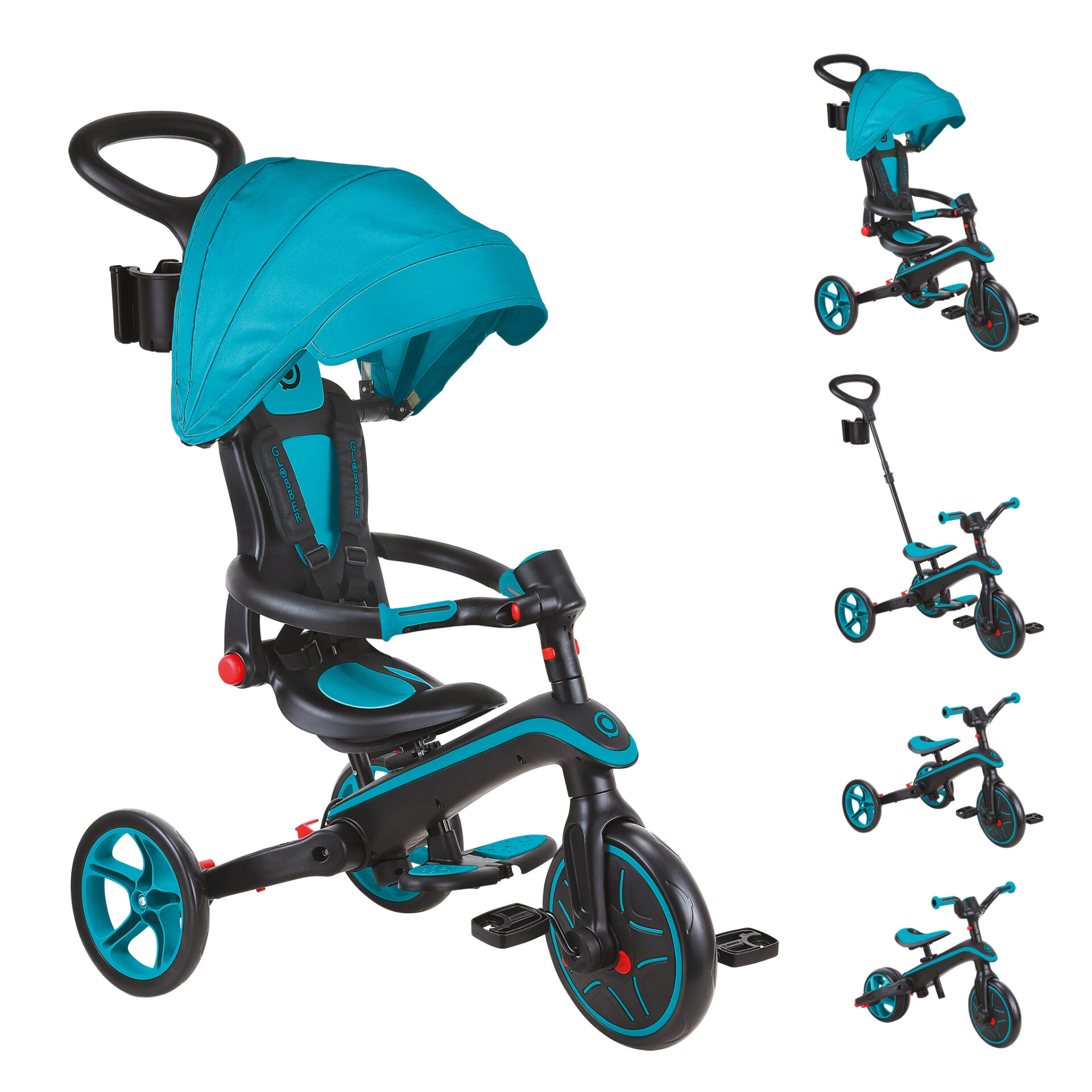 EXPLORER TRIKE FOLDABLE 4in1 Teal
