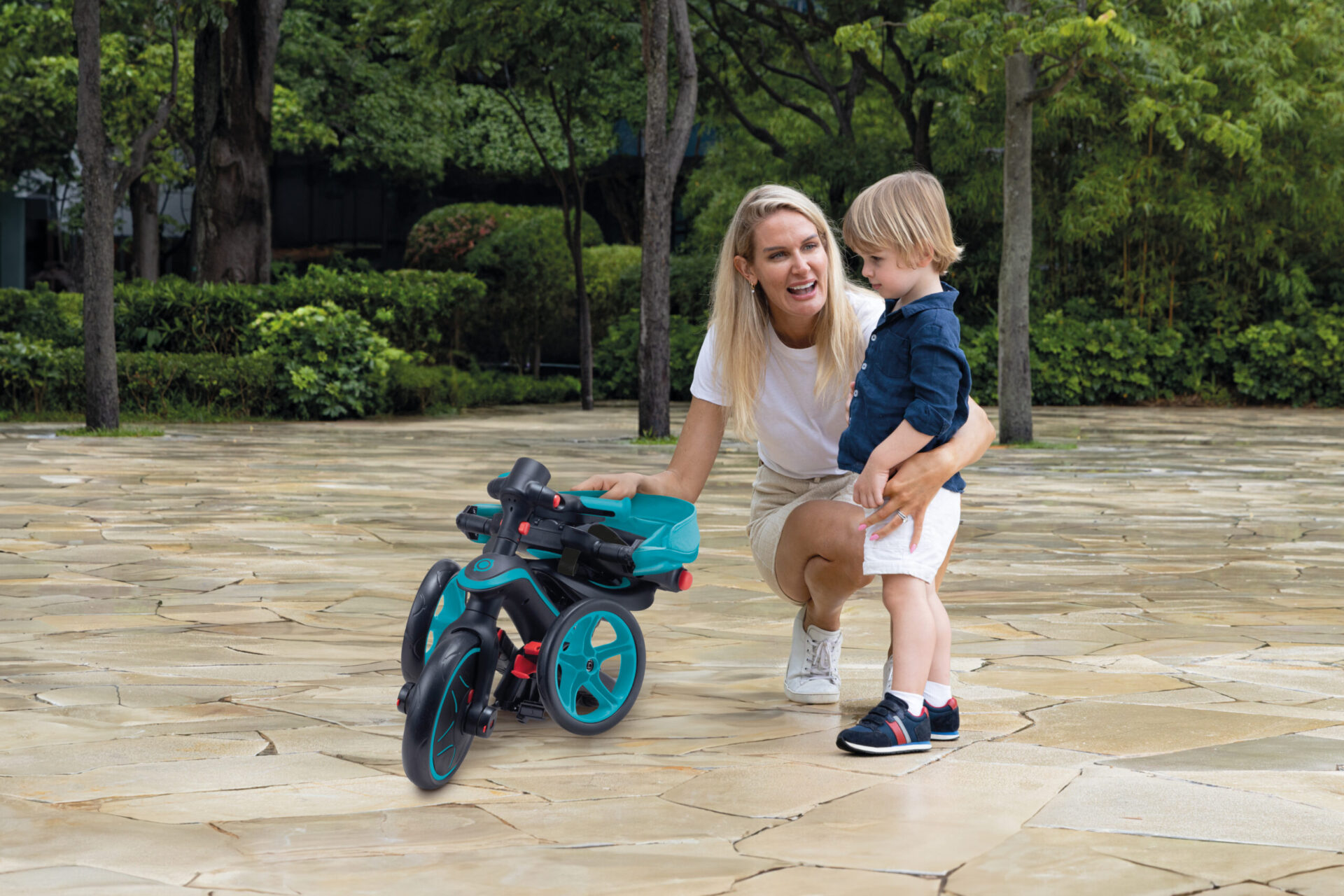 EXPLORER TRIKE FOLDABLE 4in1 Teal