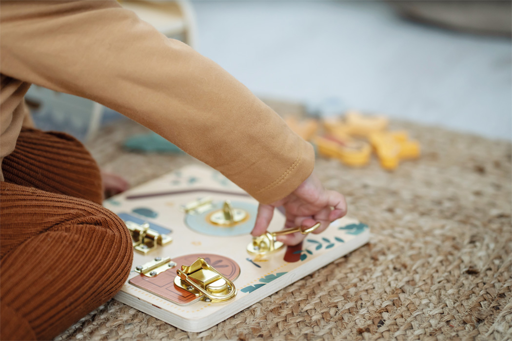 Latches and Locks Motor Activity Board "Safari"
