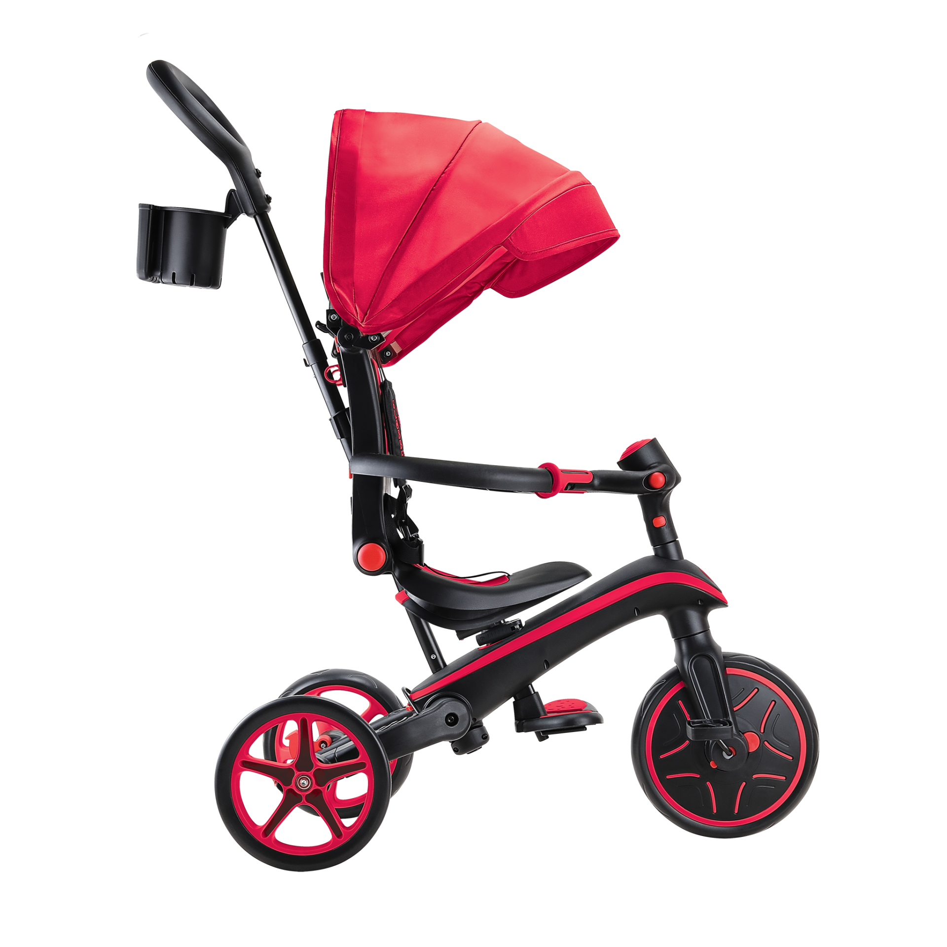 732-102_side_stage1 TRIKE EXPLORER FOLDABLE 4 EN 1 Red