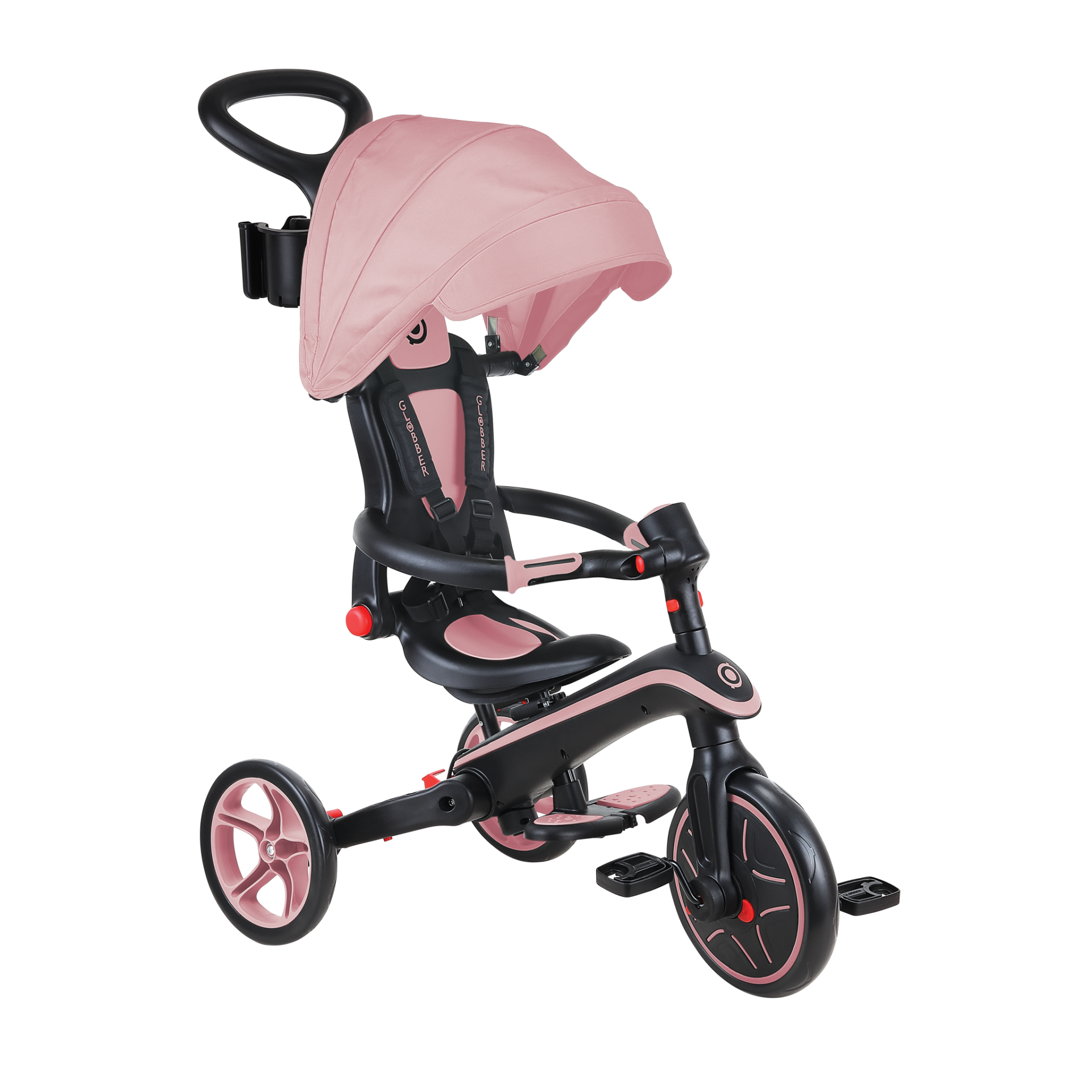 732-210_ft-R_stage1 TRIKE EXPLORER FOLDABLE 4 EN 1 Deep Pastel Pink