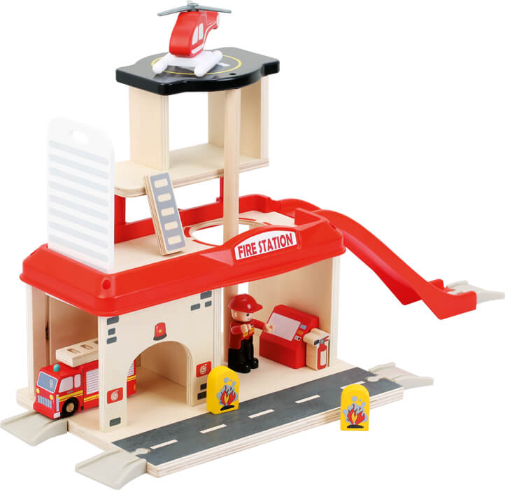 Fire Station with Accessories