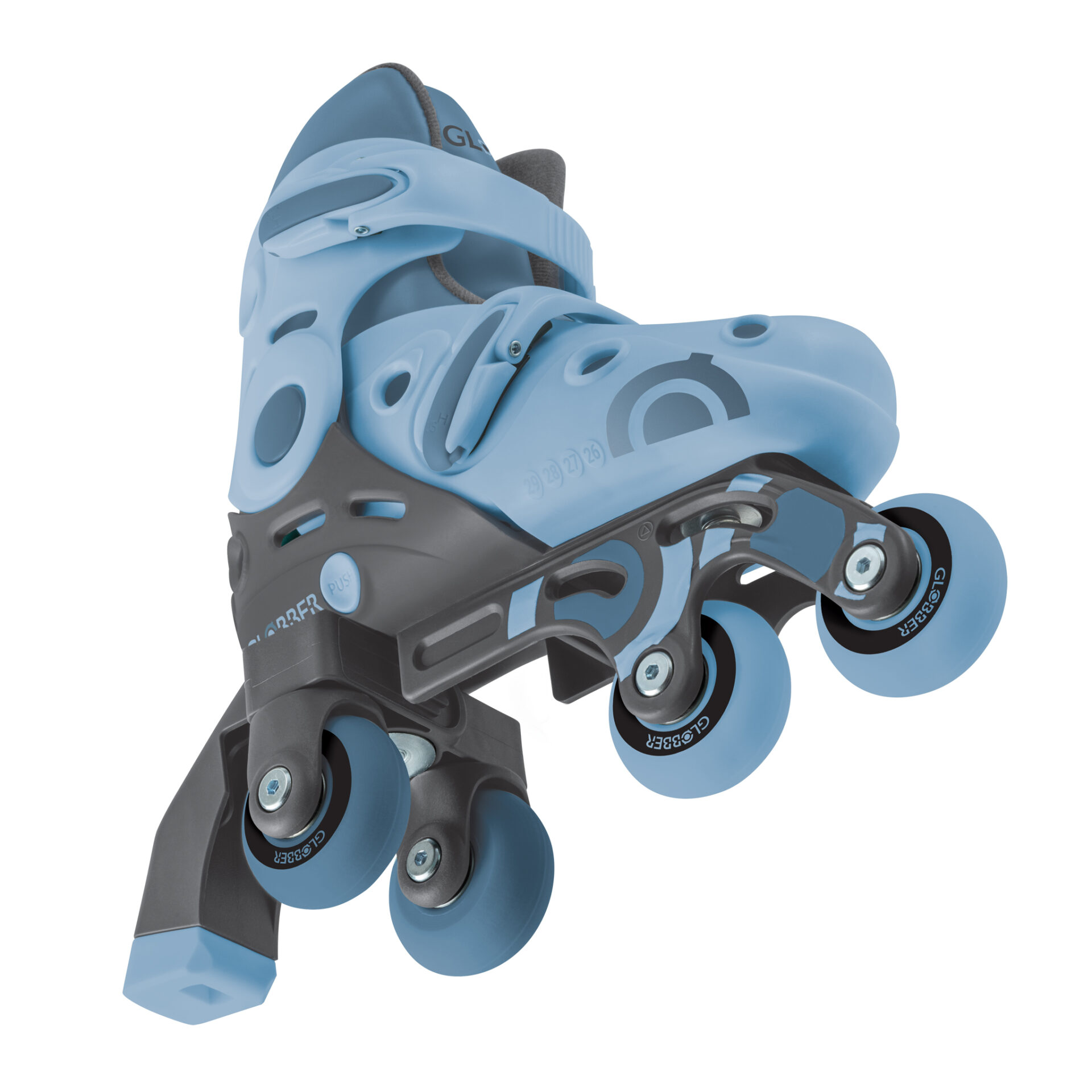 780-200_bottom-learning_rgb LEARNING INLINE SKATE 2 TO 1 Size from 26 to 29 Blue