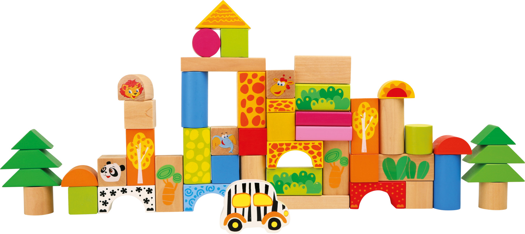 Wooden Blocks Zoo