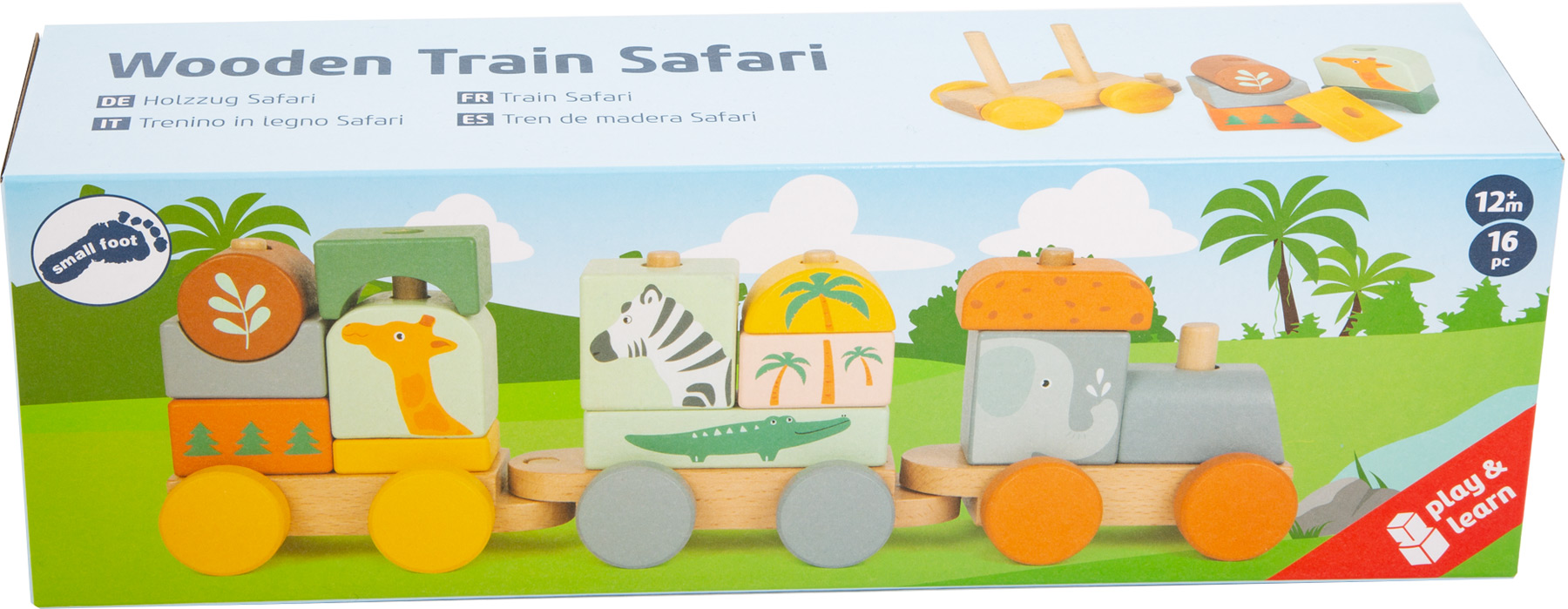 Wooden Train "Safari"