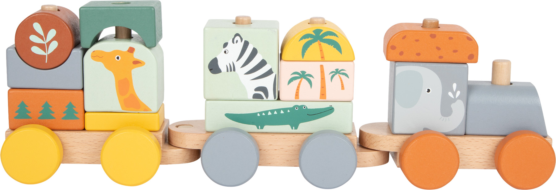 Wooden Train "Safari"