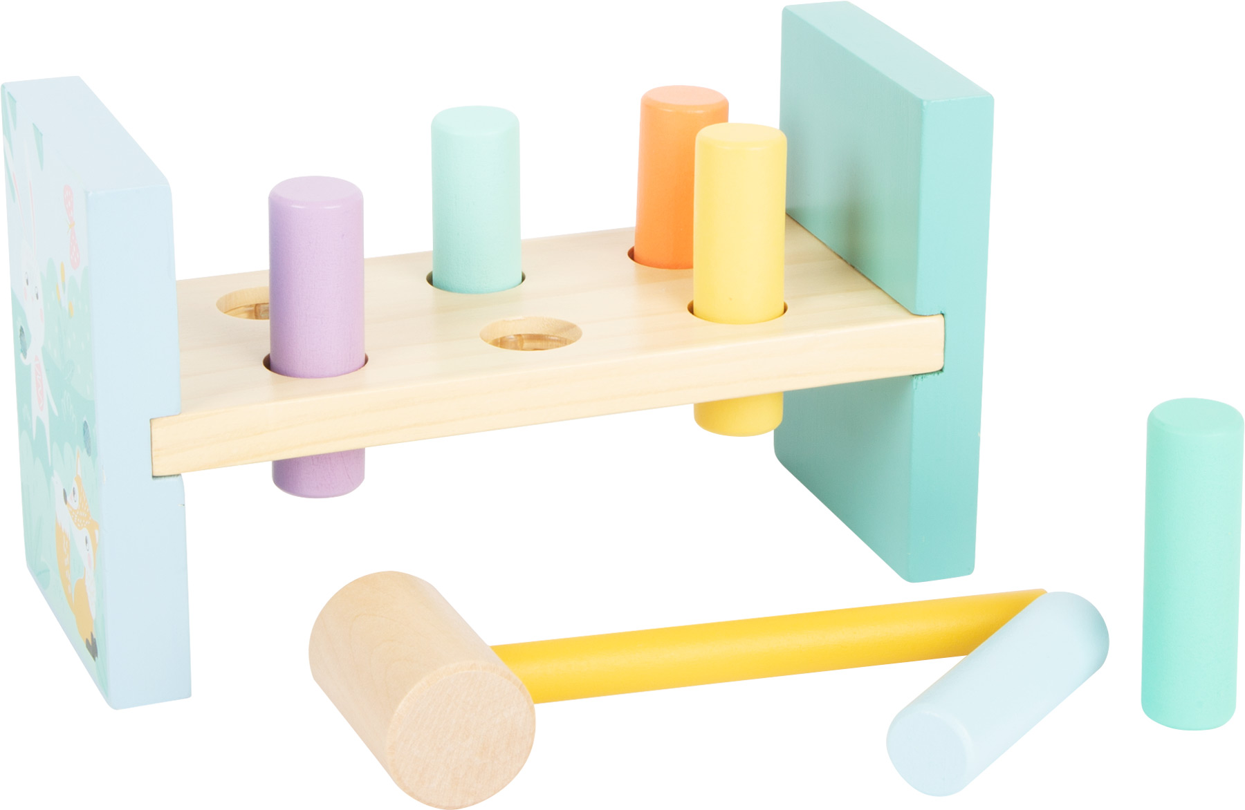 Hammering Bench Pastel