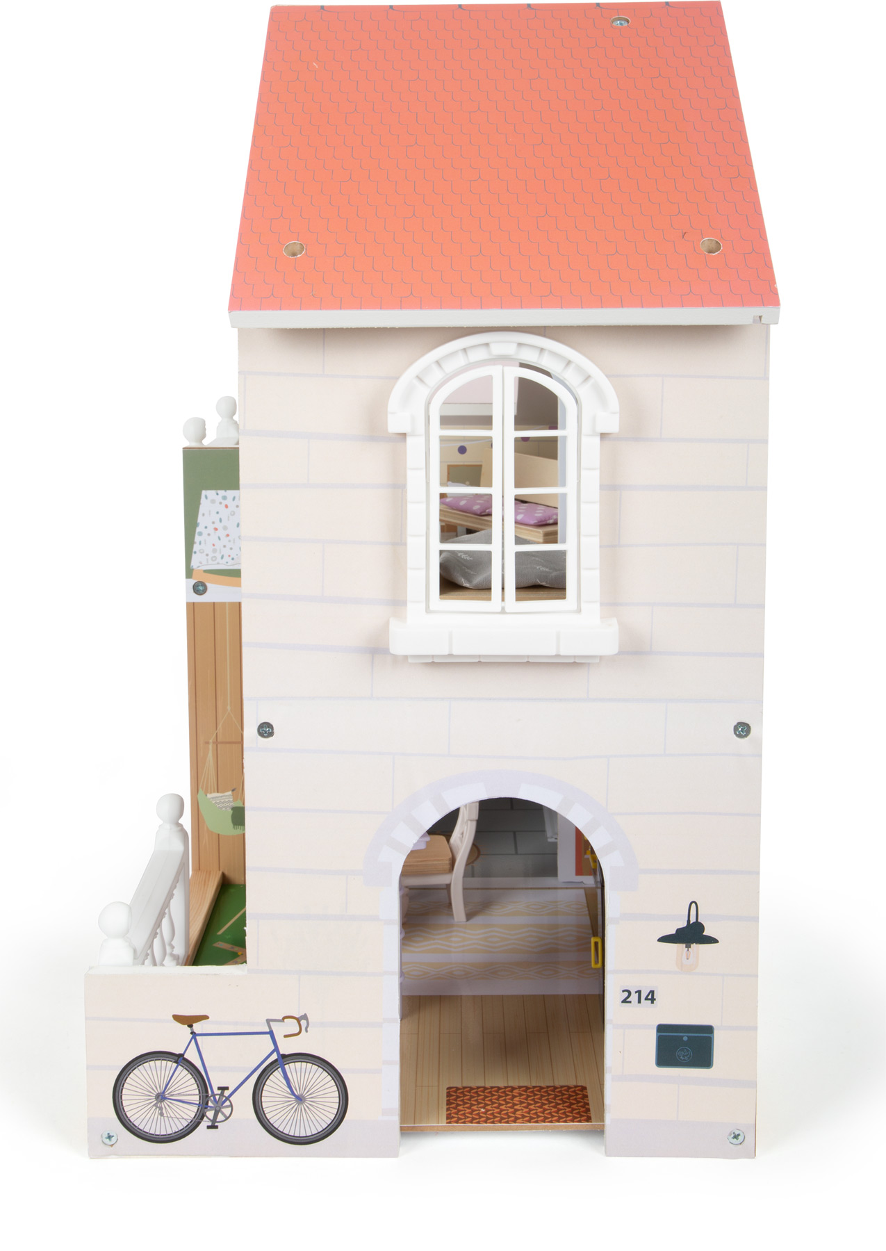 Dollhouse with roof terrace