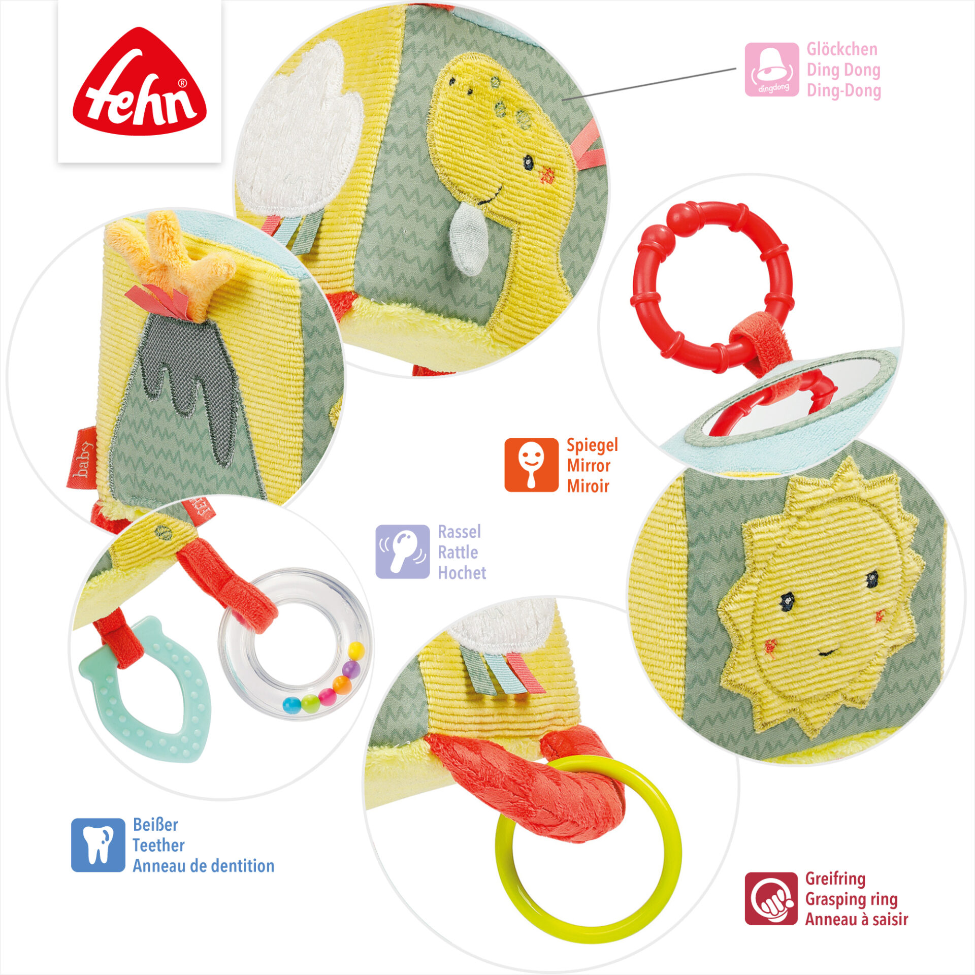 Activity cube Happy Dino