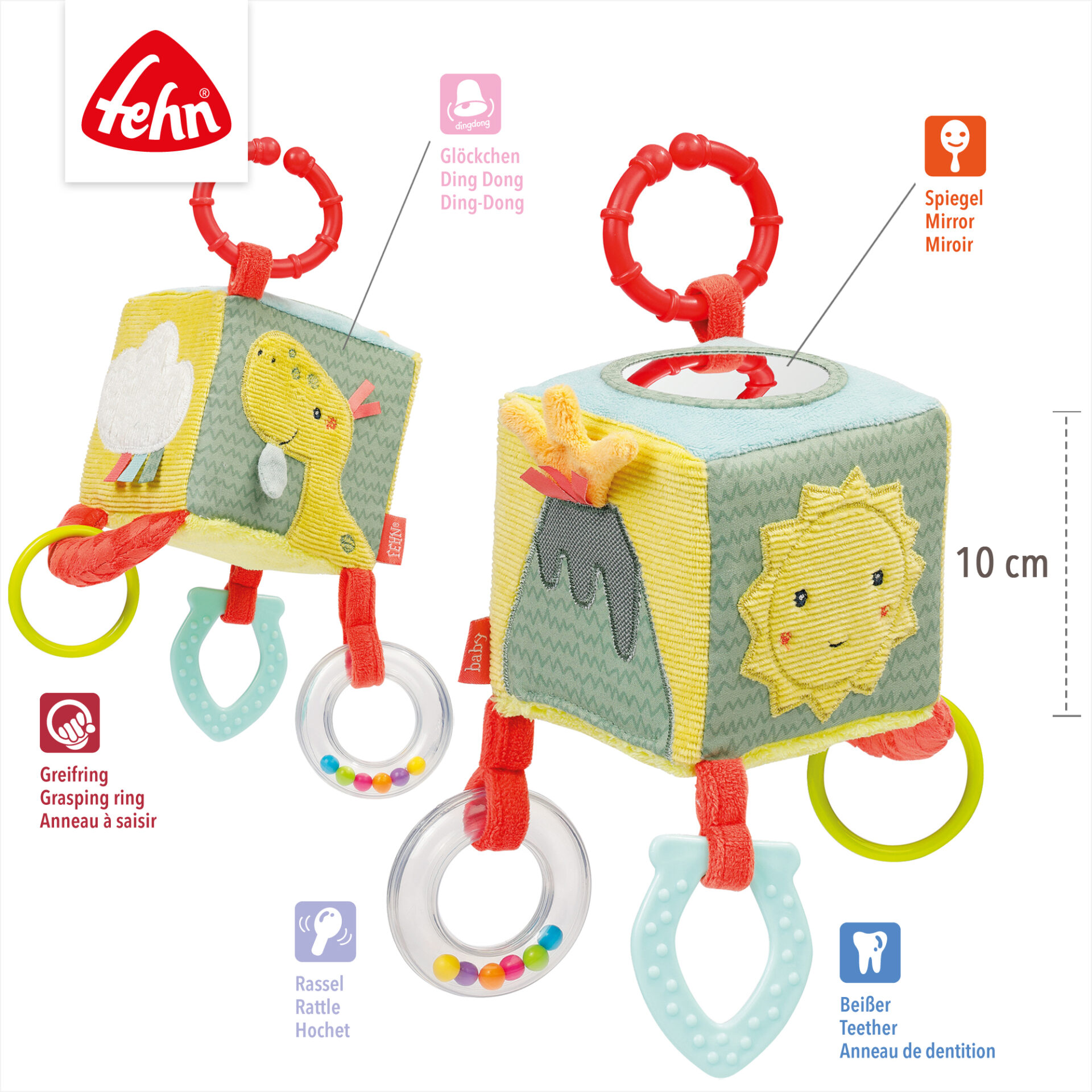 Activity cube Happy Dino