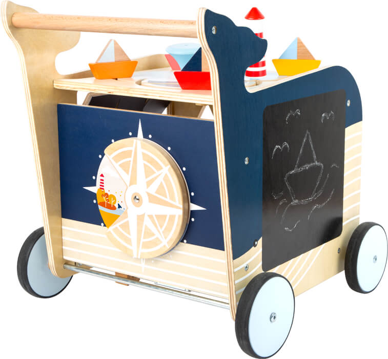 11608_small_foot_legler_Lauflernwagen_Wal_c Baby Walker Whale