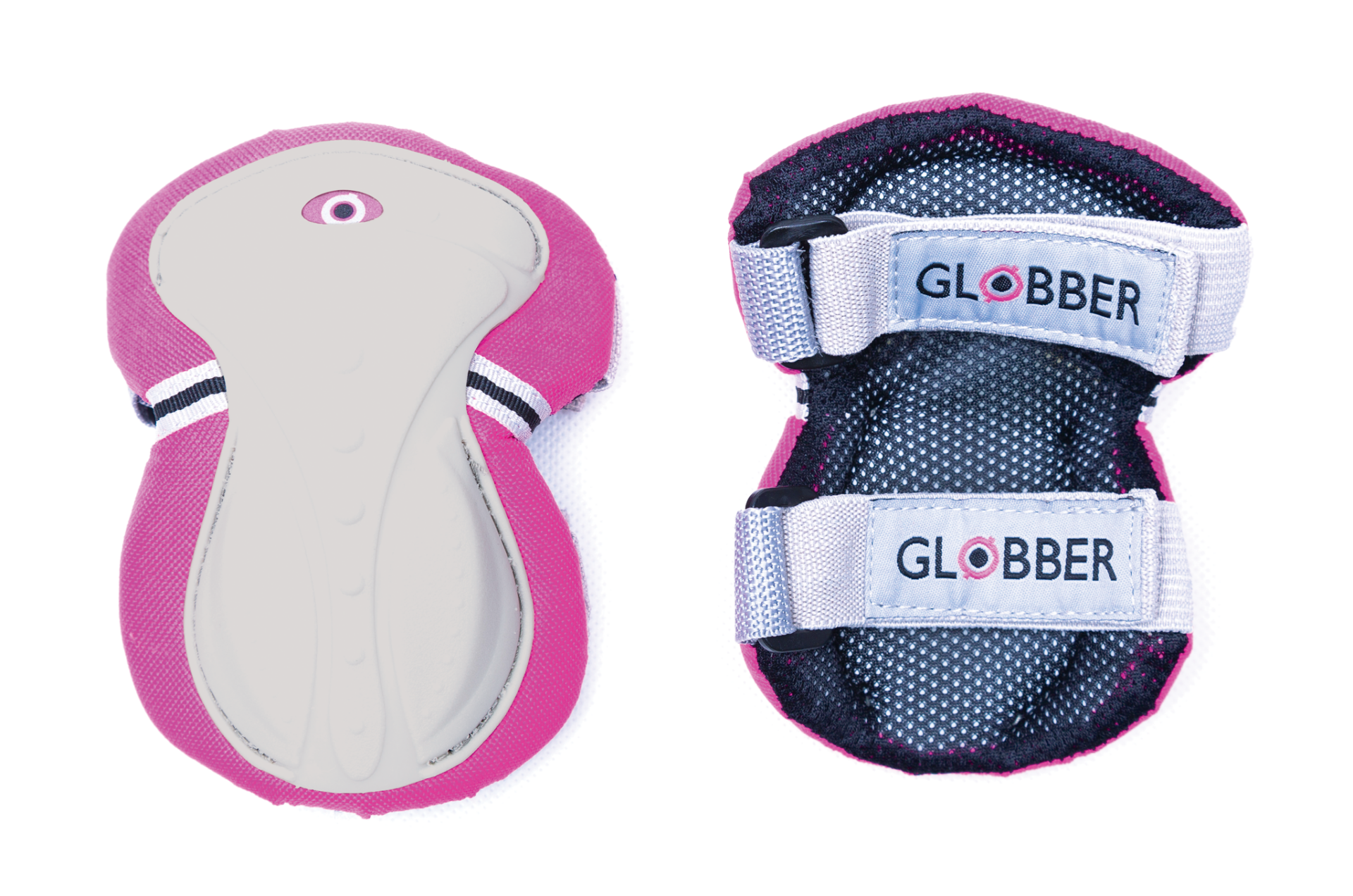 541-110_elbow SET 3 PROTECTIONS JUNIOR XS (from 6 to 10 years) Pink
