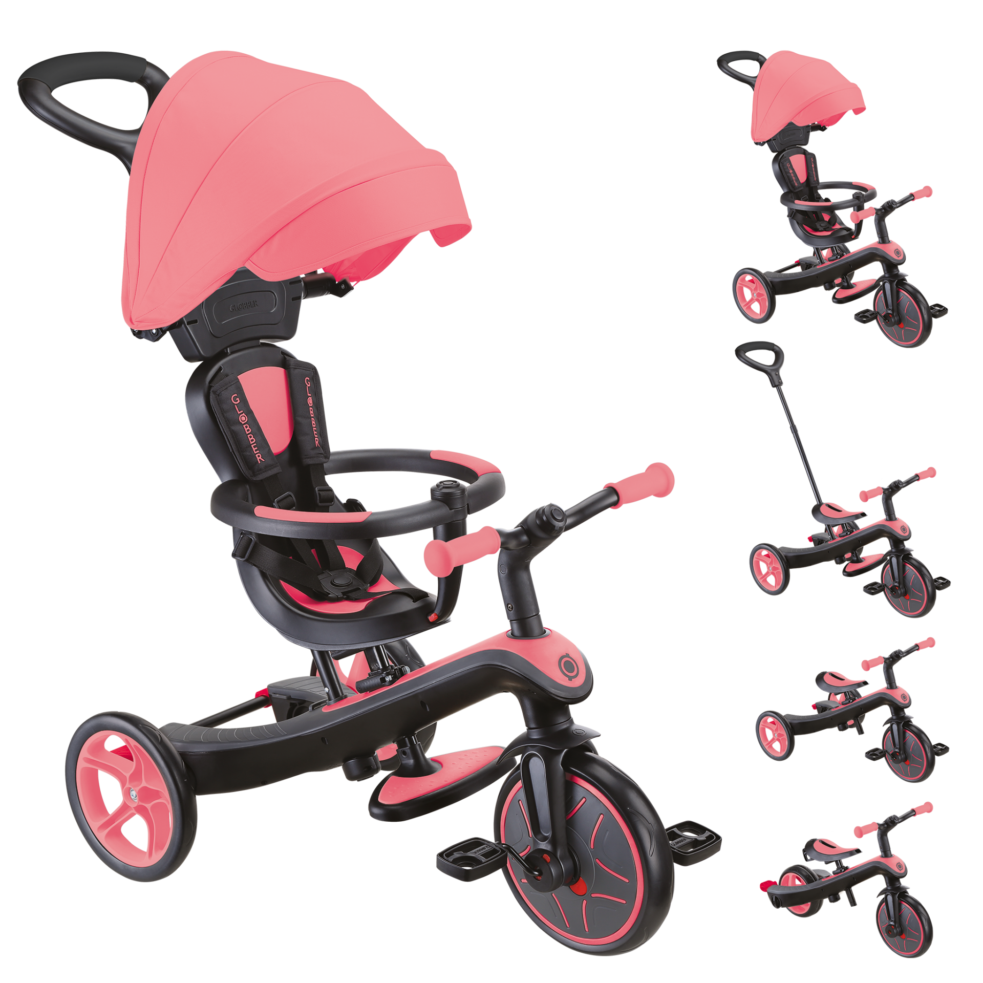 TRIKE EXPLORER V2 4 IN 1 pink