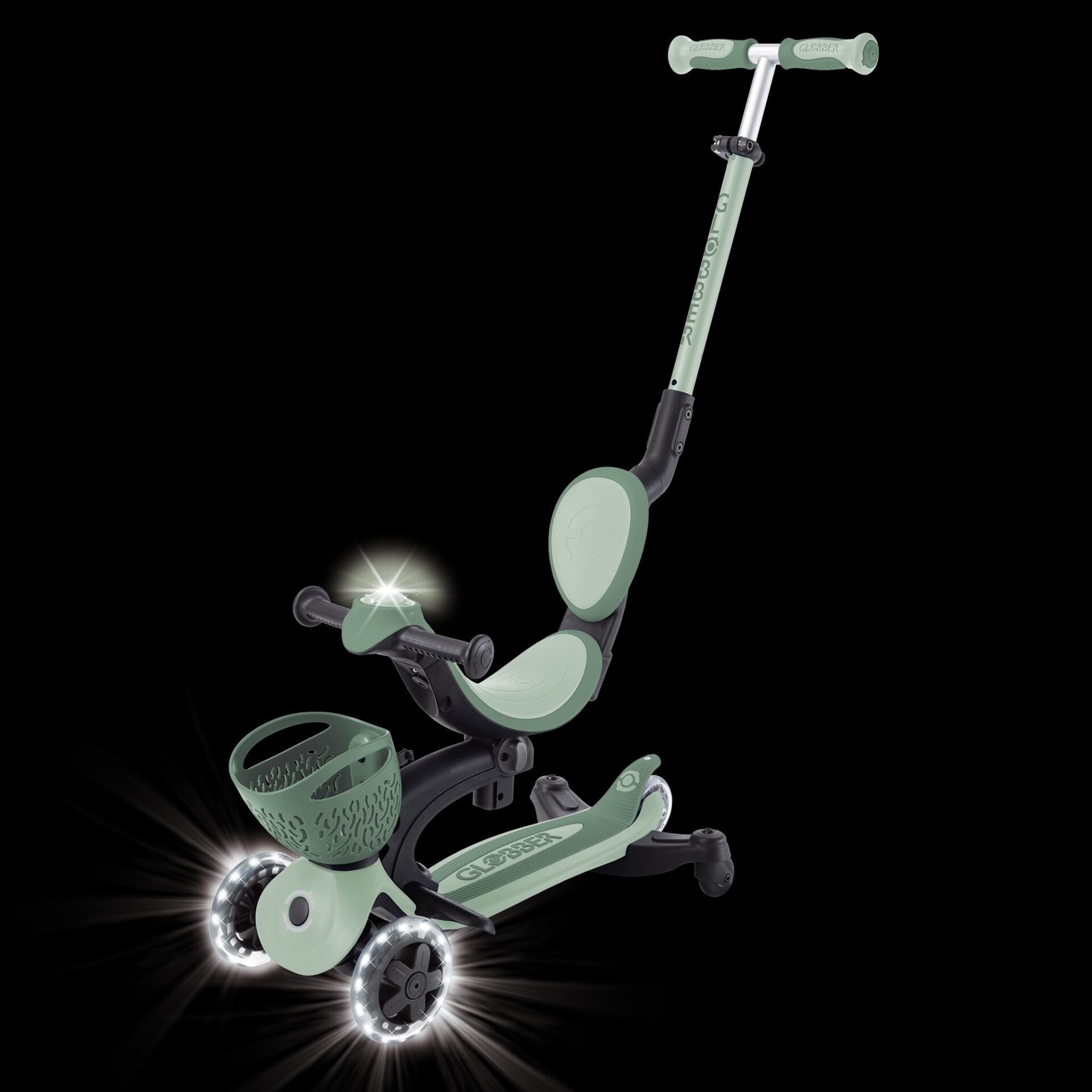 GO UP BABY 360? FLASH - LIGHTS Olive