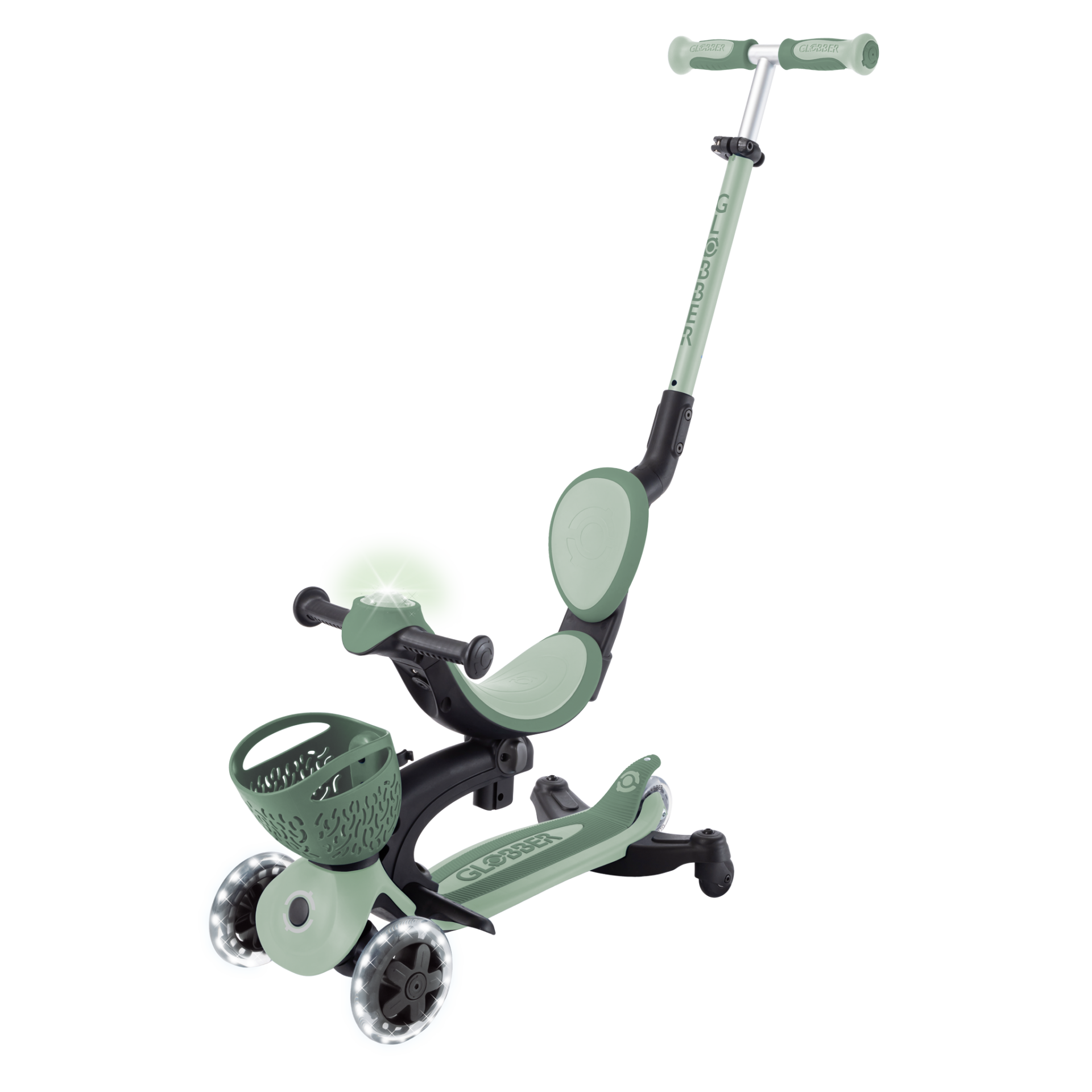 GO UP BABY 360? FLASH - LIGHTS Olive