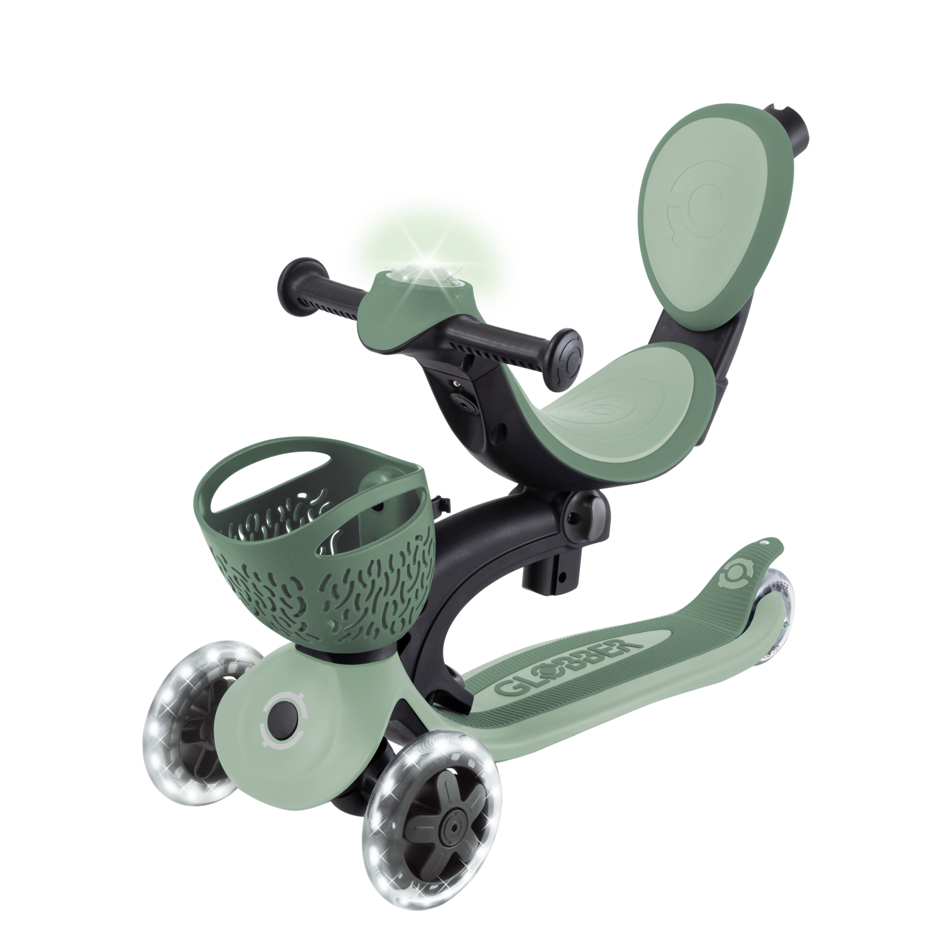 GO UP BABY 360? FLASH - LIGHTS Olive