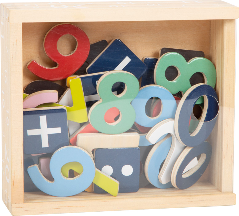 Colourful Magnetic Numbers