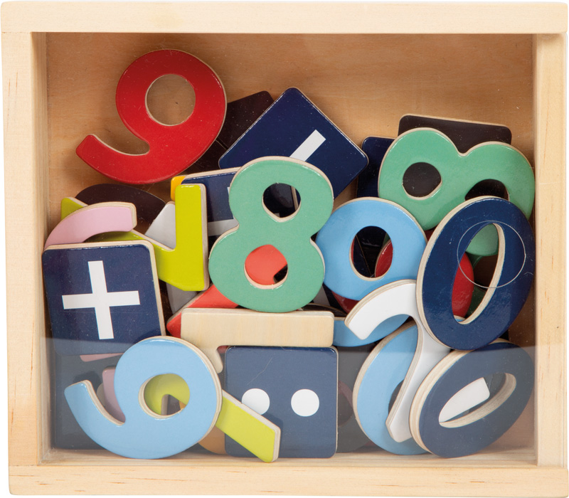 Colourful Magnetic Numbers