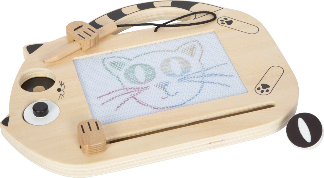 12604_48-magic-board-katze-small-foot-kkatzenauge-stempel-zeichnung Magnetic Magic Board Cat