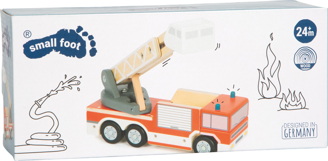 Fire Engine with Rotating Ladder