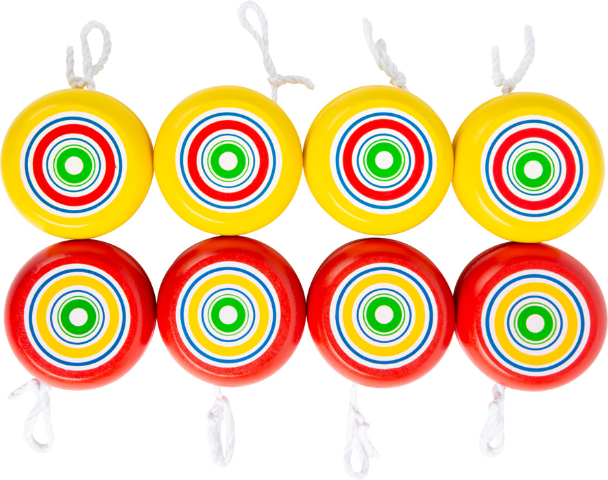 Yo-yos "Yellow & Red" / 1 cope