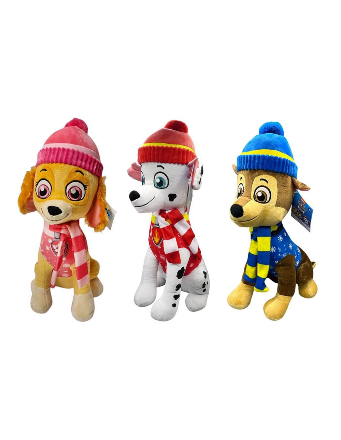Paw Patrol Peluche seduti 50cm