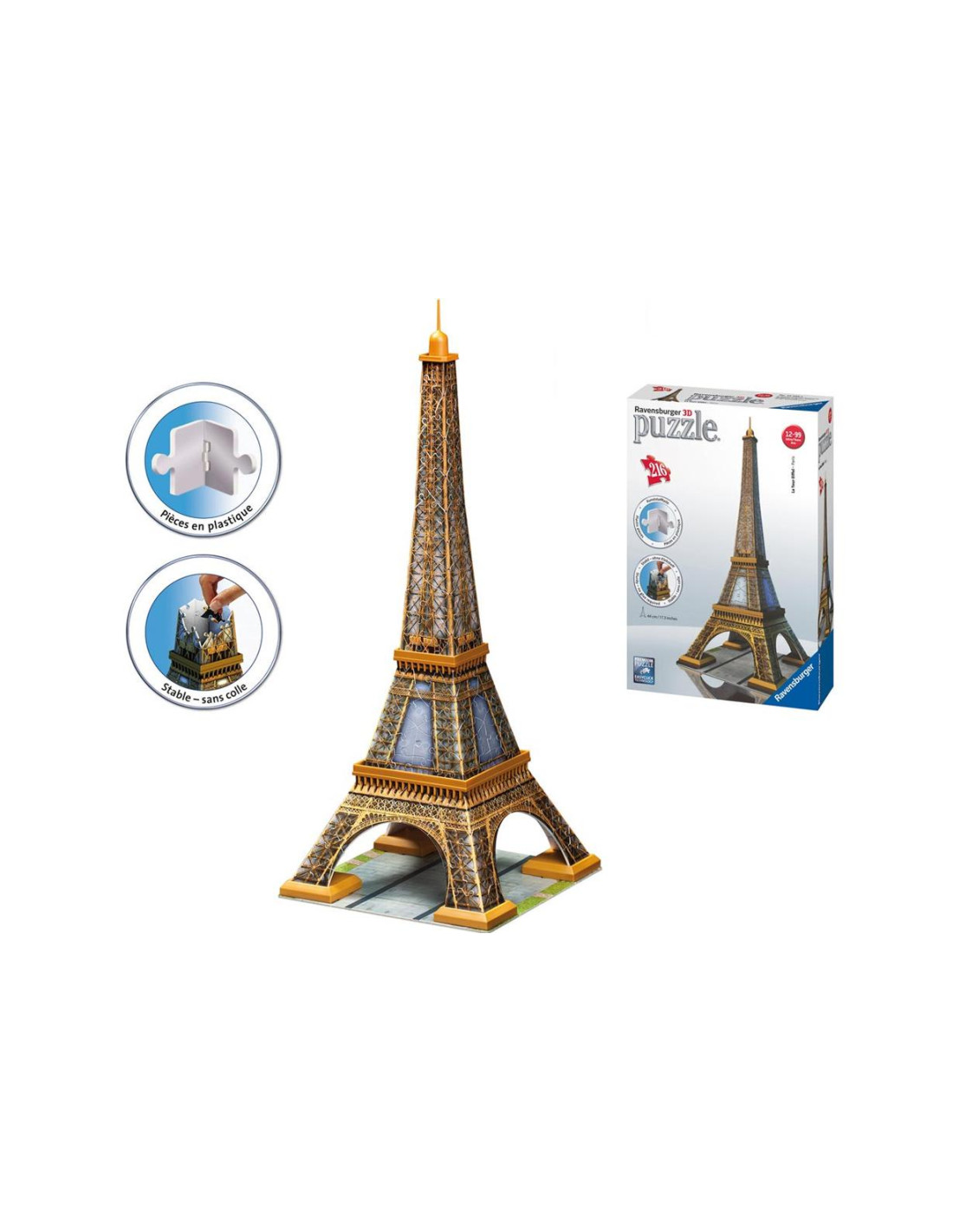 Puzzle 3D Tour Eiffel 216 pezzi