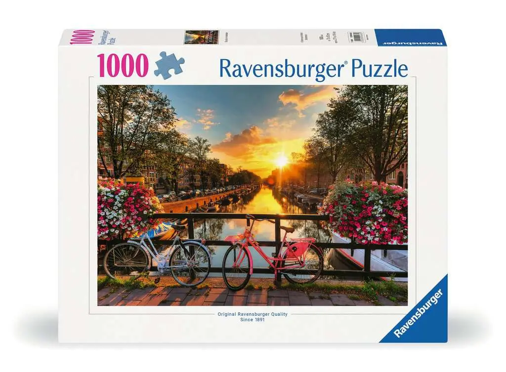 Ravensburger Puzzle 12000662 1000 Teile Fahrräder in Amsterdam