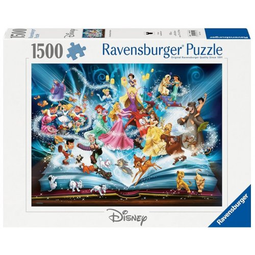 Ravensburger Disneys Magical Book of Fairytales Jigsaw Puzzle 1500 Piece