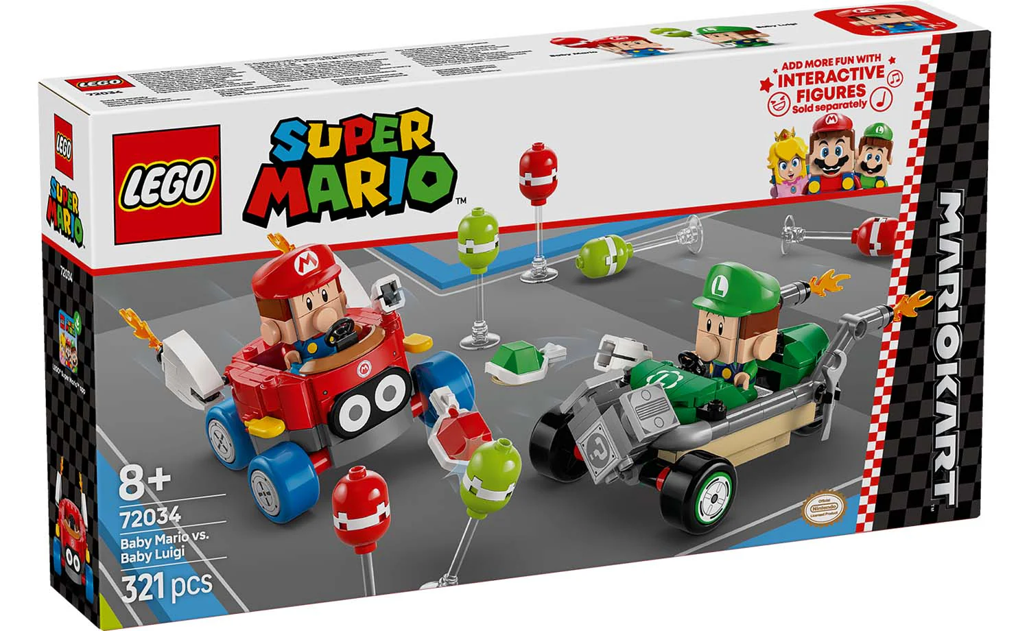 LEG72034 Super Mario Baby Mario vs Baby Luigi