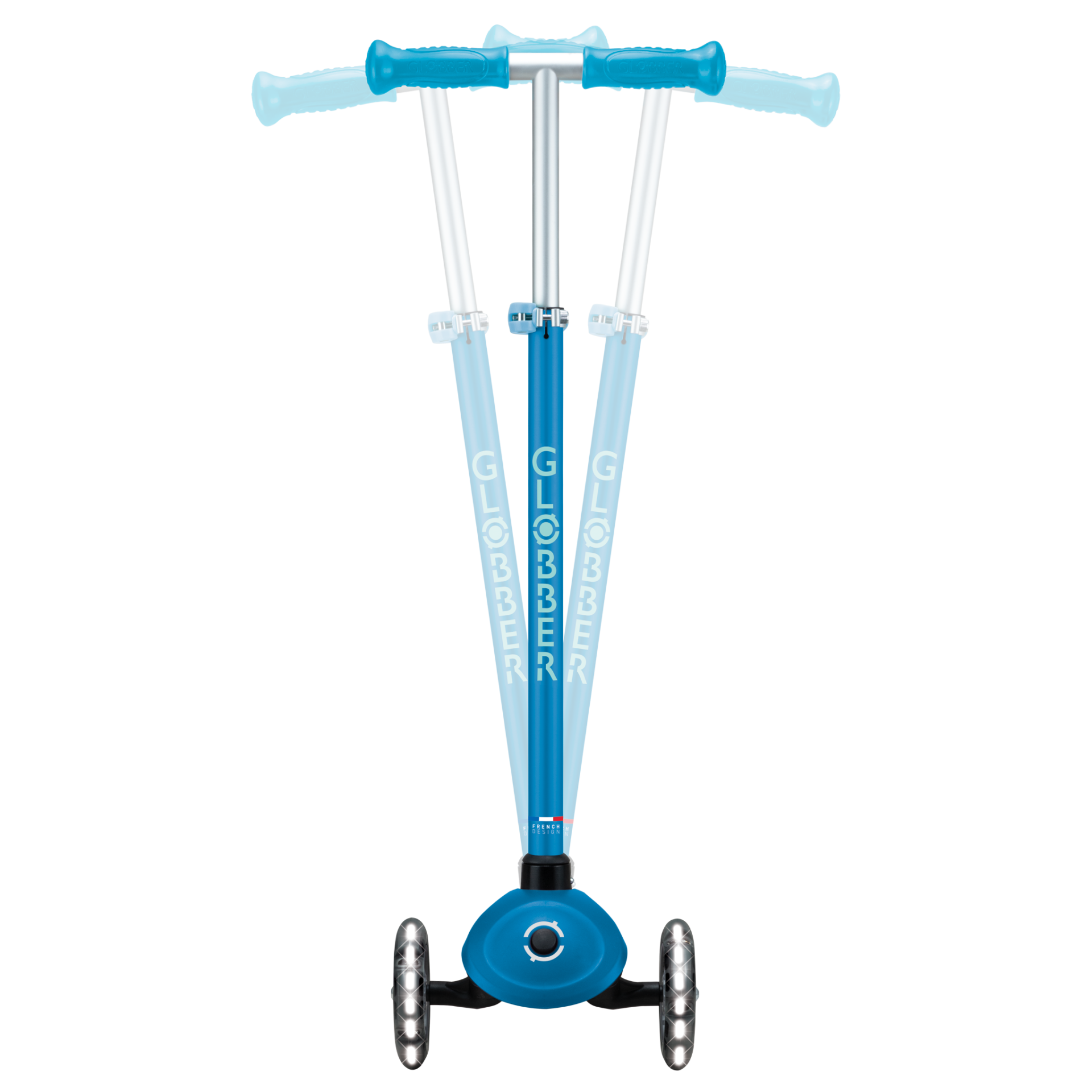 443-100_ft-steering PRIMO PLUS LIGHTS GLOW IN THE DARK Petrol Blue